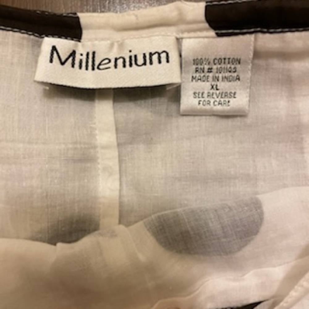 Polka Dot  skirt size XL (Cart D -124) - Picture 2 of 4